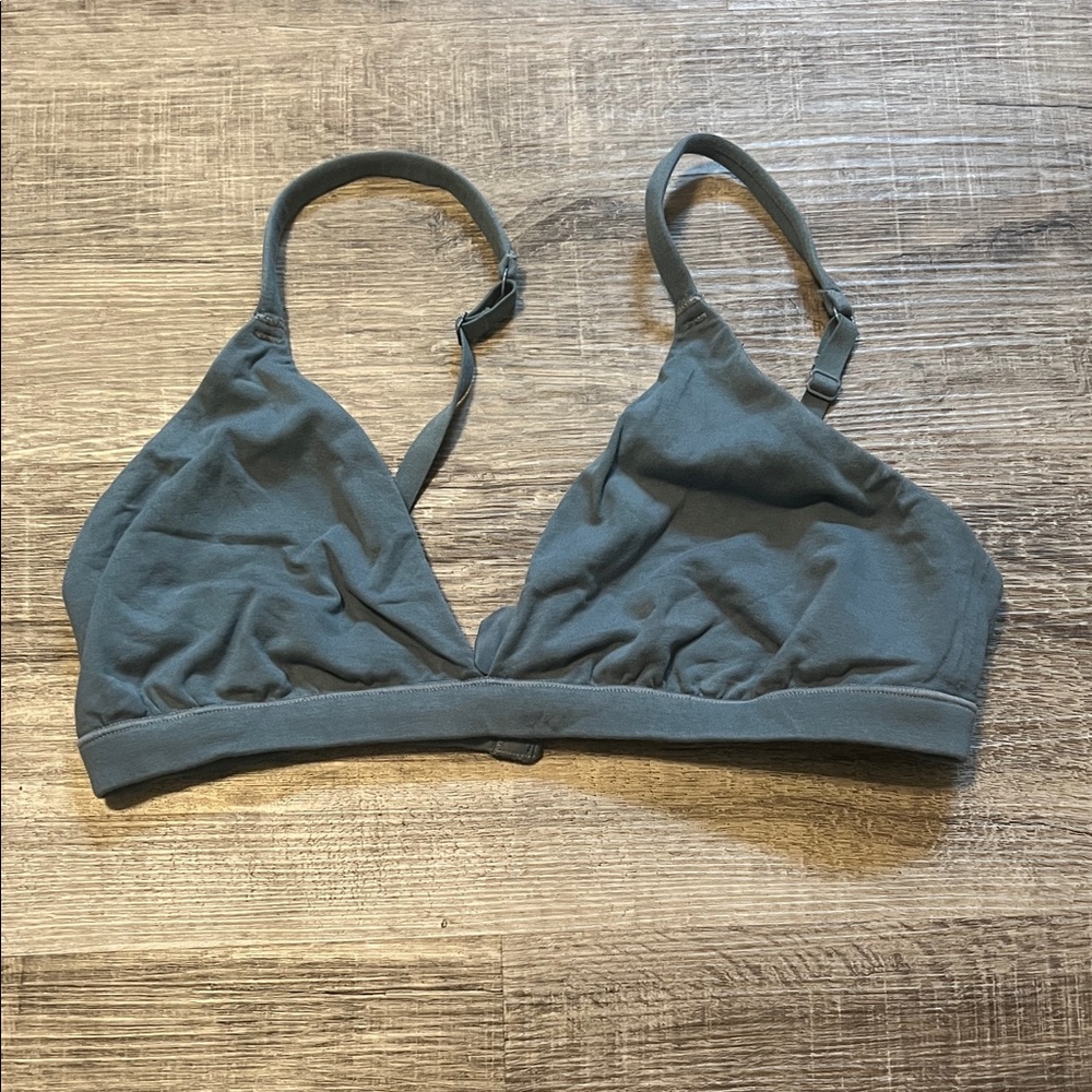 SKIMS Slate Blue Bralette
